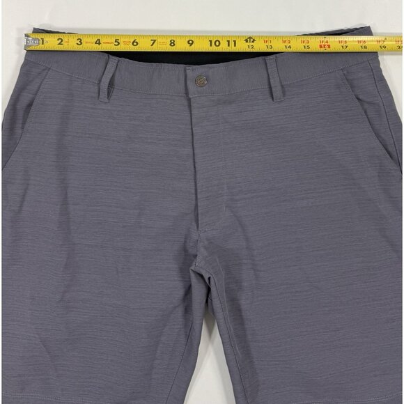 Bylt Mens Kinetic Shorts Size 2XL Gray Performance Chino Golf Stretch - Picture 15 of 16